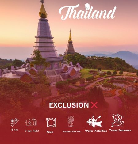 Thailand Tour Package Exclusions